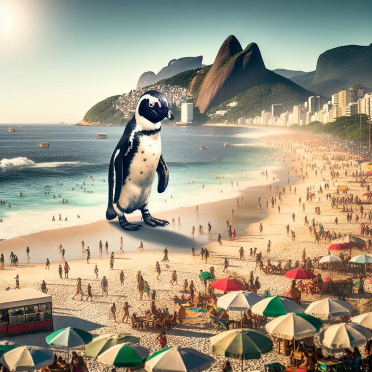 Penguin turns up on beach in Rio de Janeiro, alone and far from home – The Washington Post