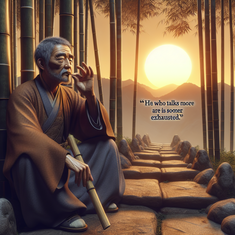 Finding Strength in Silence: Wisdom from Lao Tzu