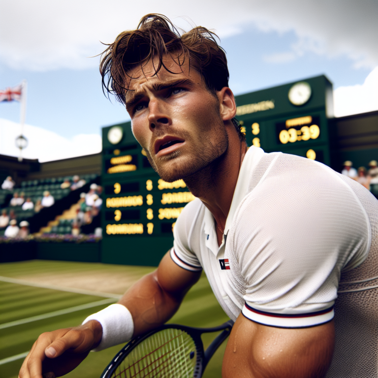 Ben Shelton fumes after Wimbledon match gets delayed