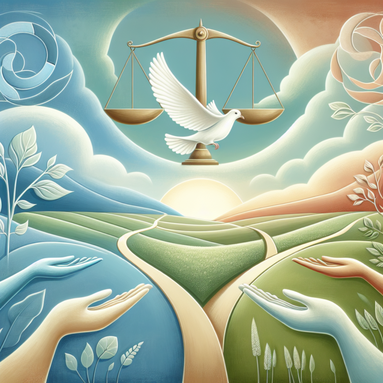 Harmony in Action: A Devotional Journey Toward Peace and Justice