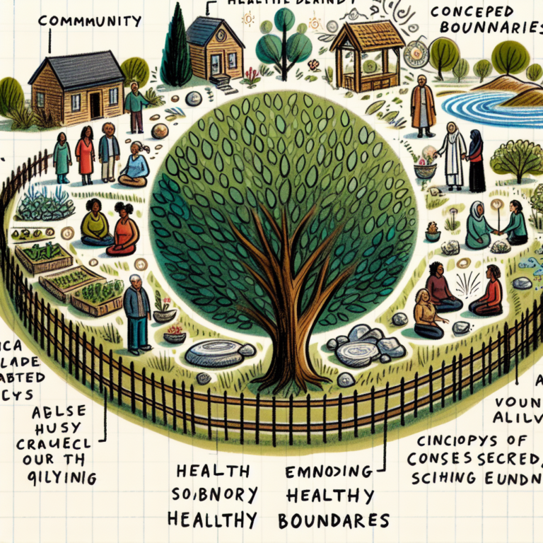 Sacred Spaces: Embracing Healthy Boundaries in Community