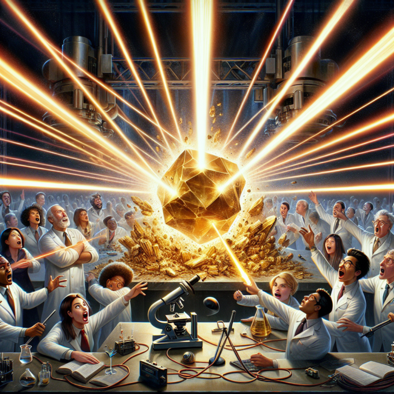 Physicists Blow Up Gold With Giant Lasers, Accidentally Disprove Renowned Physics Model – Gizmodo