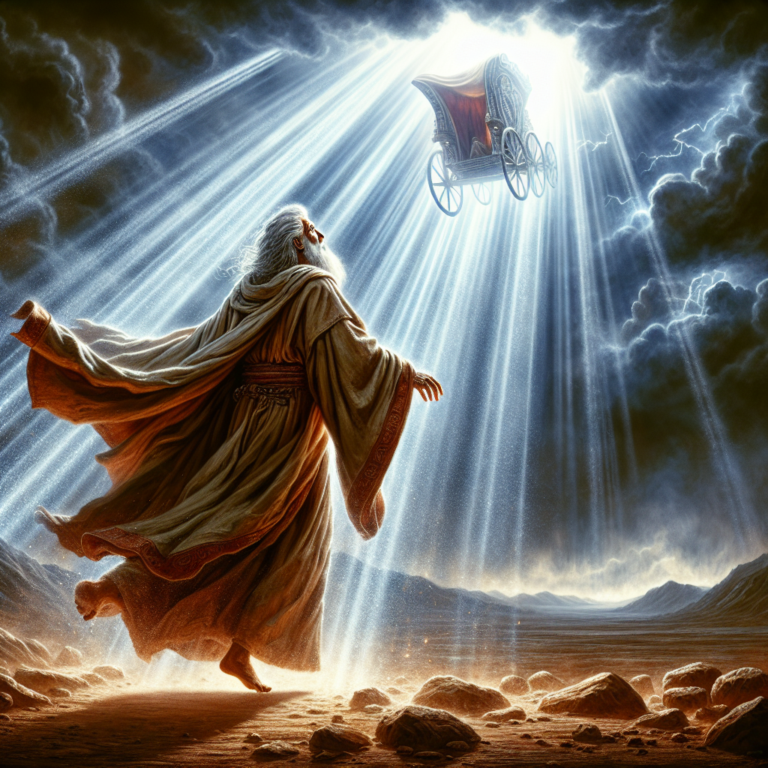 Ascending in Glory: The Miraculous Journey of Elijah in 2 Kings 2:11