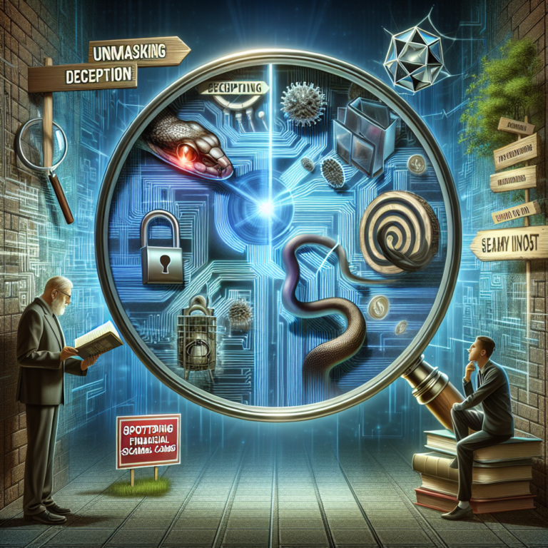 Unmasking Deception: Spotting and Avoiding Financial Scams