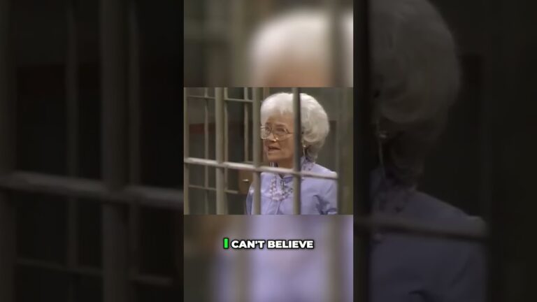 Golden Girls Funny Moments – Jailed for WHAT?!