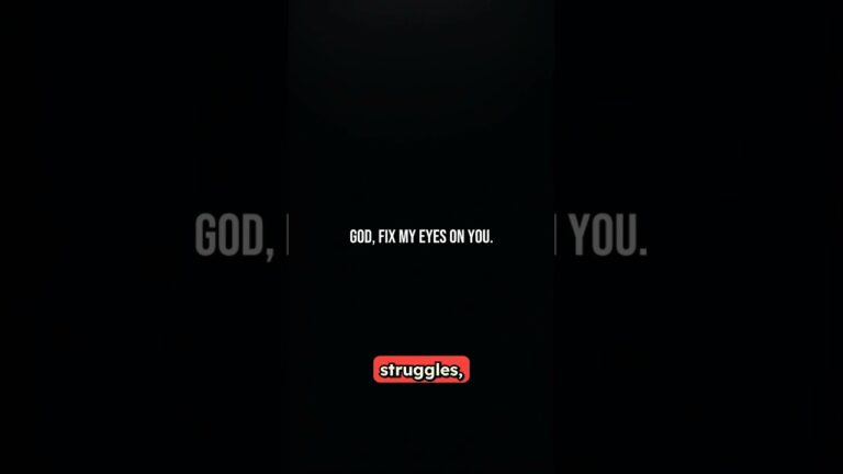 I Was Lost in Fear Until God Shifted My Focus (Colossians 3:2)