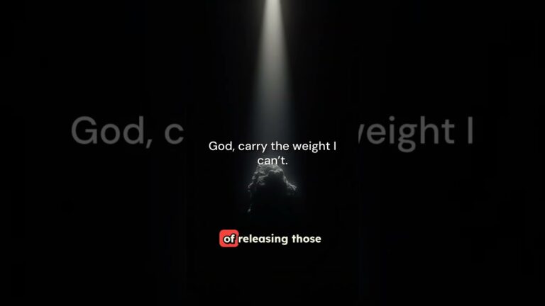 When the Burden Is Too Heavy… Did You Try This Verse?