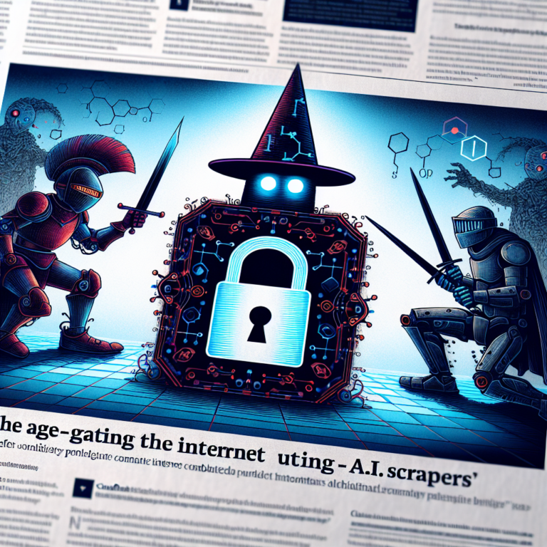 Age-Gating the Internet + Cloudflare Takes On A.I. Scrapers + HatGPT – The New York Times