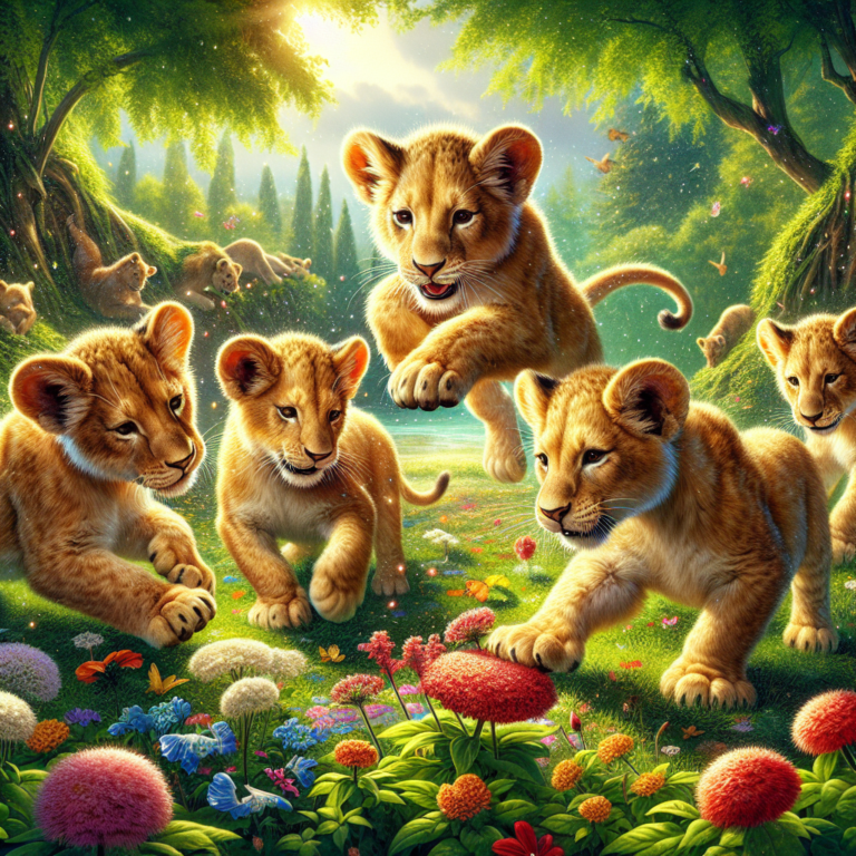 Czech zoo welcomes 4 rare Barbary lion cubs whose population is extinct in the wild