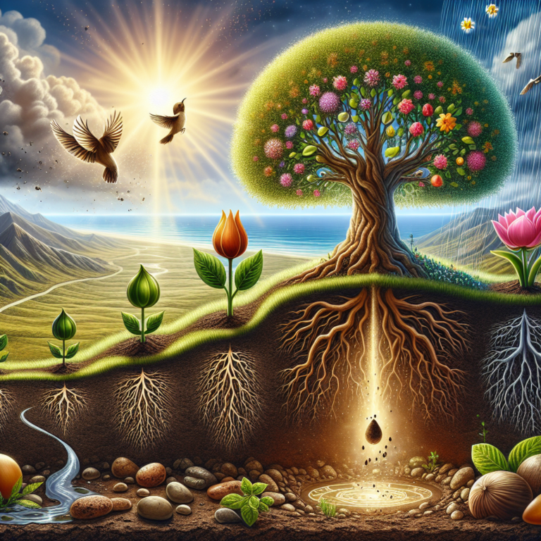 Rooted in Faith: Blossoming Through Spiritual Growth