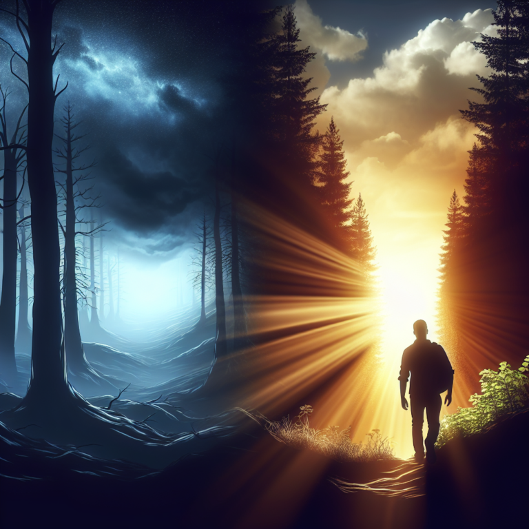 Finding Light in the Shadows: A Journey of Faith Through Grief