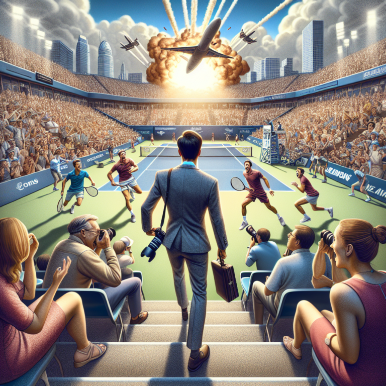Medvedev’s US Open match descends into chaos after photographer enters court