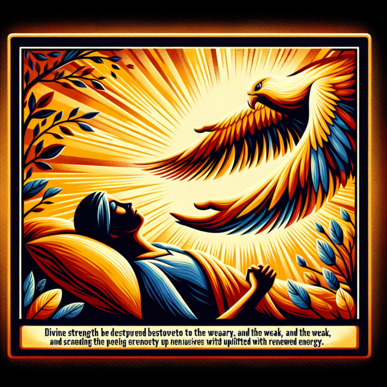 Renewed Strength: A Devotional on Isaiah 40:29