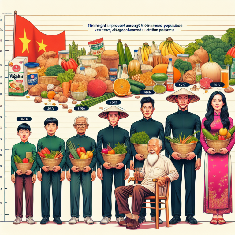 Vietnamese population growing taller as nutrition improves steadily