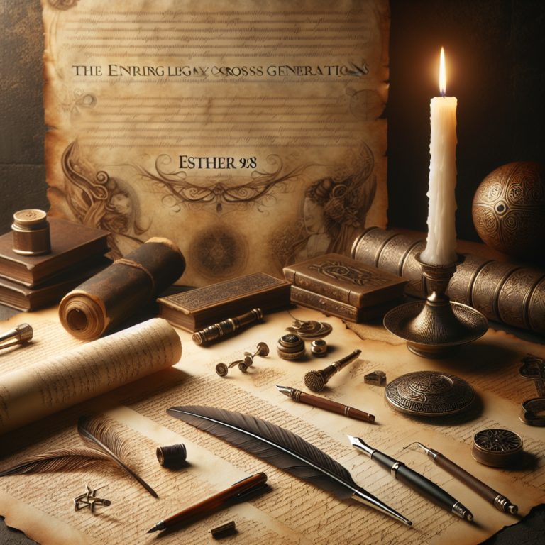 Enduring Legacy: Celebrating Esther 9:28 Across Generations