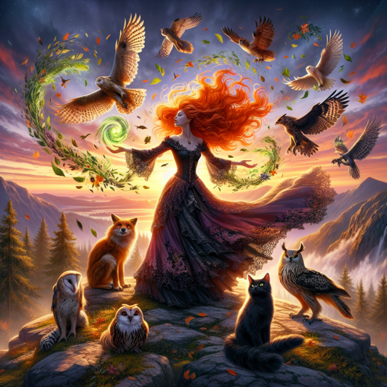 Enchanted Reflections: Embracing Divine Nature Through Rachel Griffin’s Witches