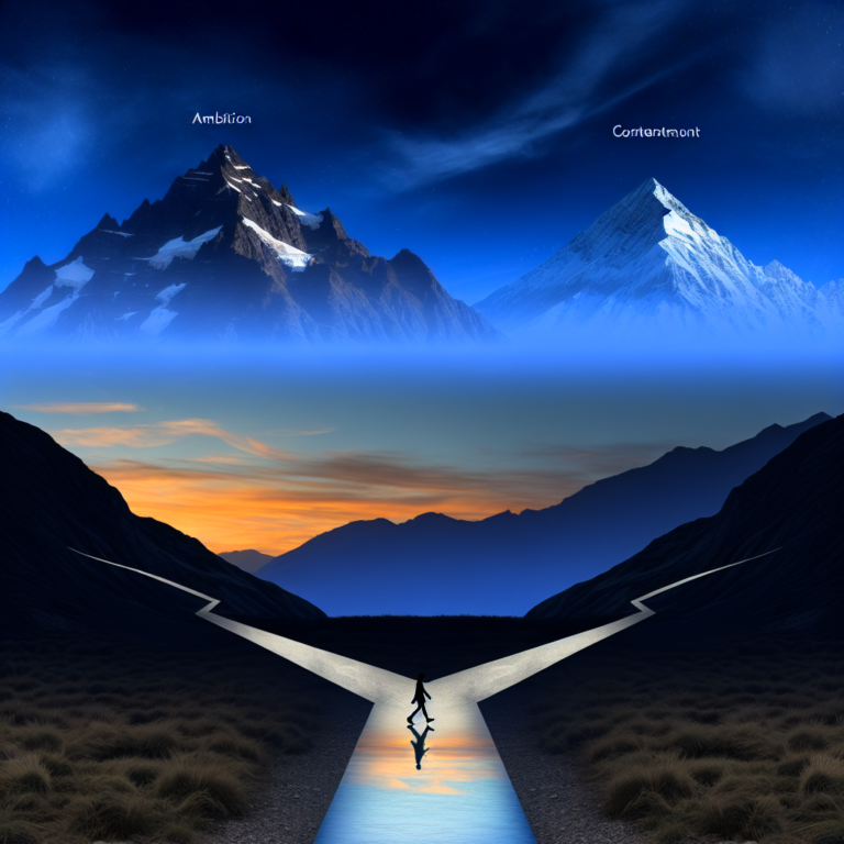 Finding Balance Between Ambition and Contentment