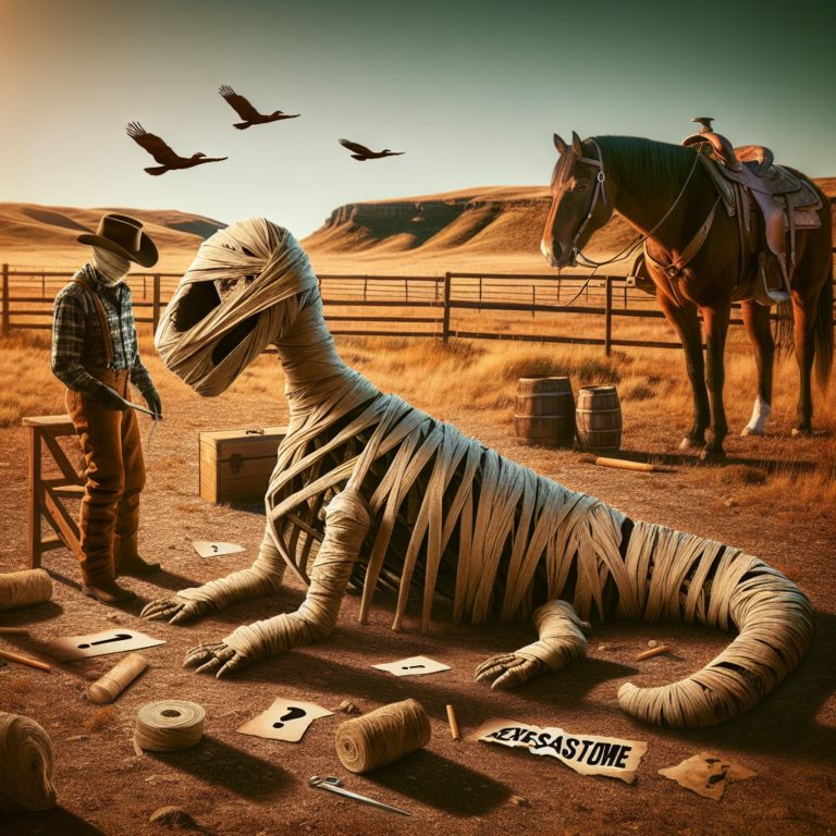 Dinosaur mummy mystery was solved with clues, analysis, and a Wyoming rancher : NPR