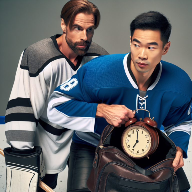 Capitals player pranks Mathew Barzal with alarm clock after he was late for morning skate