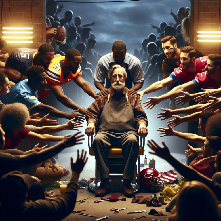 When tragedy struck a college football team’s barber, rival fans stepped up – The Washington Post