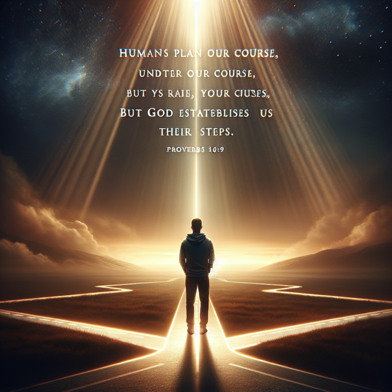 Guiding Steps: Embracing Divine Direction Through Proverbs 16:9