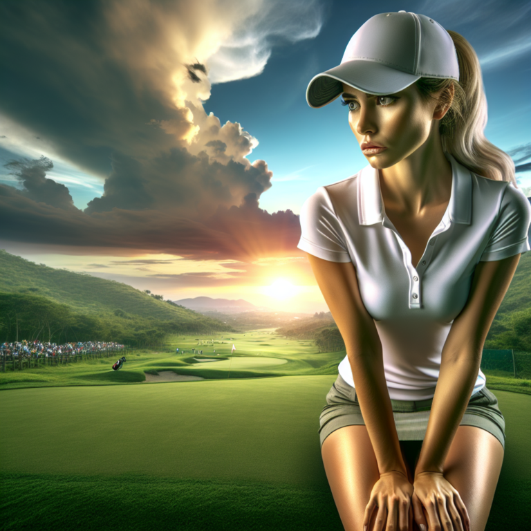 Kai Trump last on her professional golf debut after battling with nerves