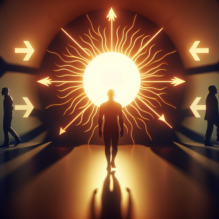 Embrace the Light: Let the Shadows Fall Behind