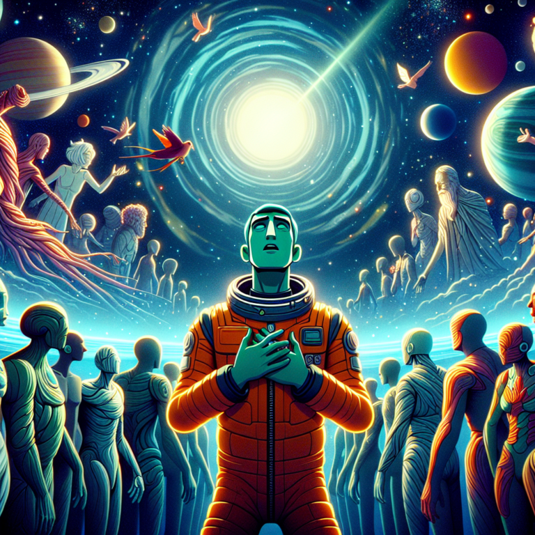 Finding Faith in the Stars: A Devotional Journey with Lloyd in Space