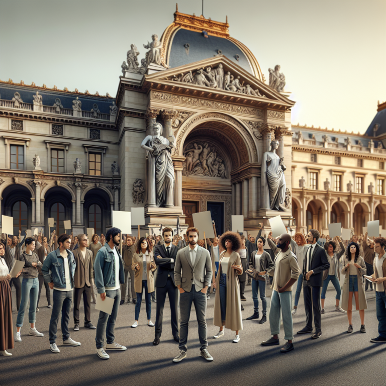 Louvre workers vote to extend a strike as the museum partially reopens