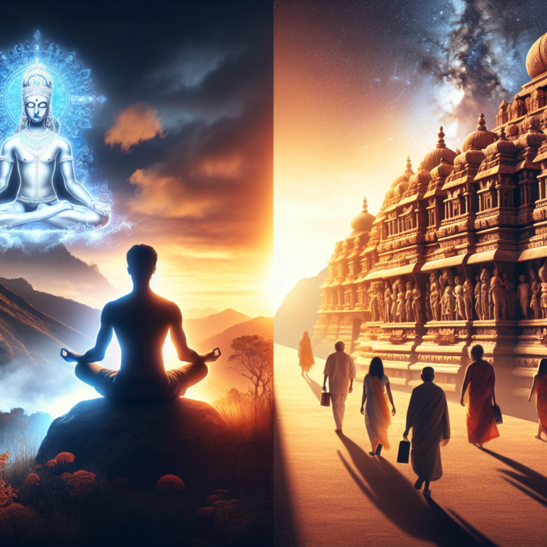 Exploring the Divine: Spirituality vs. Religion