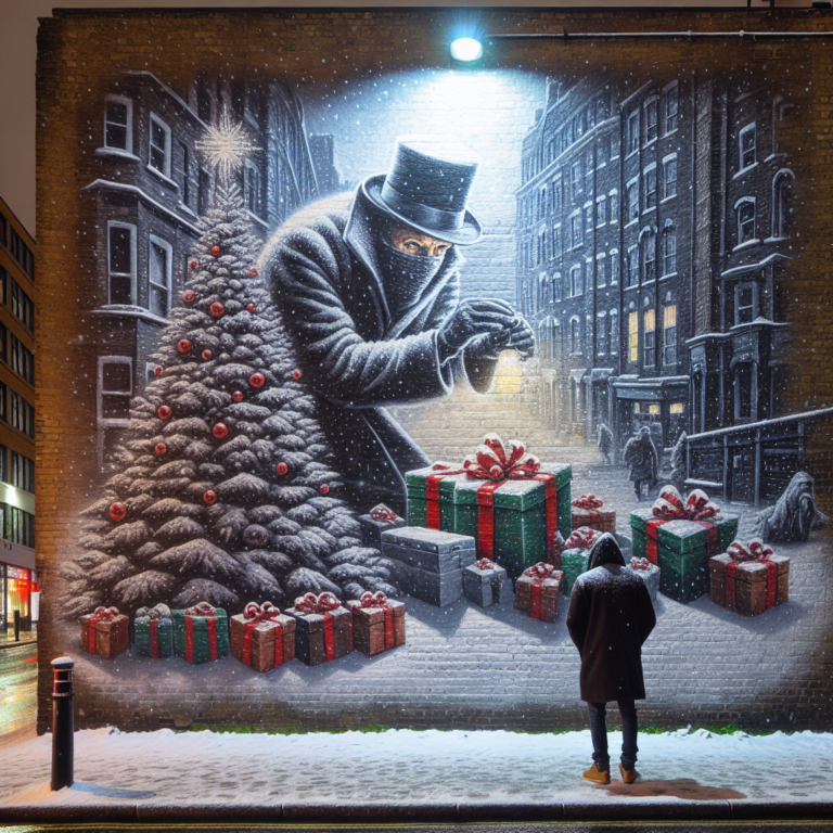 Banksy unveils poignant new mural in London ahead of Christmas – The Washington Post