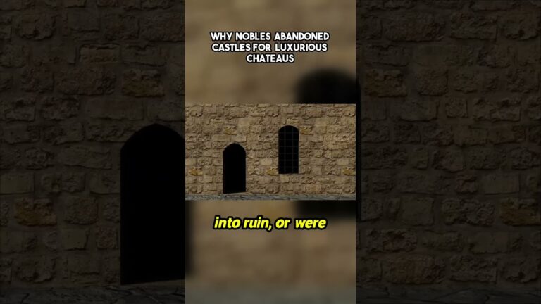 The Ultimate Glow-Up: Why Rulers Ditched Stone Fortresses for Palace Life!