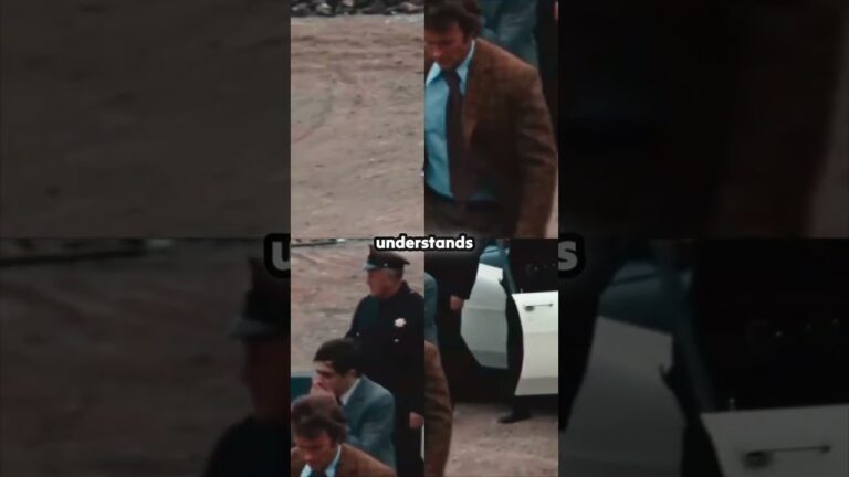 When Clint Eastwood stands up, you know drama is about to unfold! 🎥✨