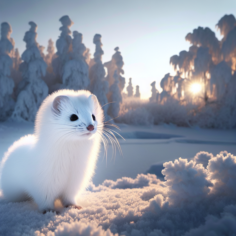 The fearless weasel’s white winter fur is a blessing and a curse – Star Tribune