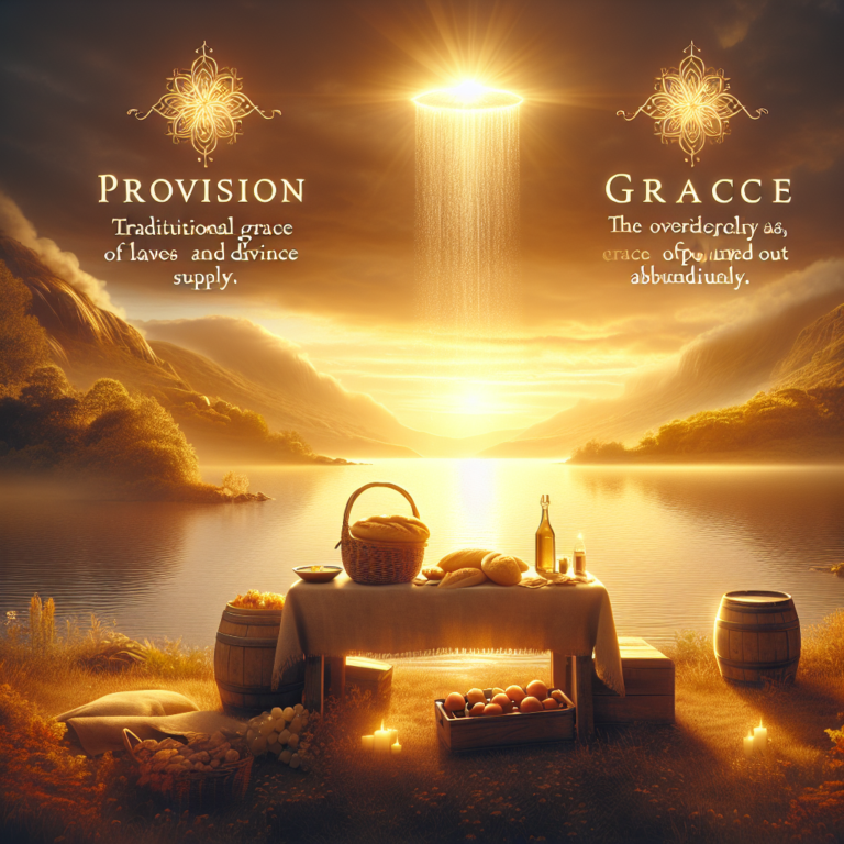 Embraced by Grace: Seeing God’s Provision in Every Moment
