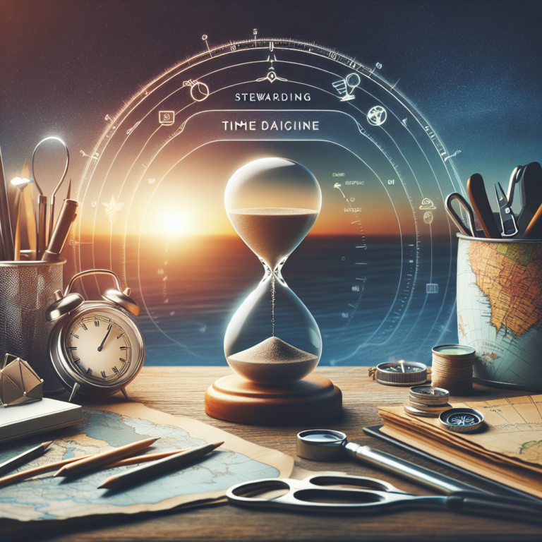 Stewarding Your Time: A Journey of Discipline and Purpose