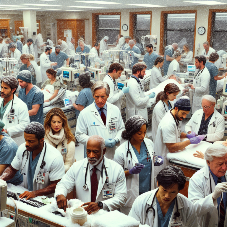 Hospital staff sleep over as Pittsburgh-area facilities stay open through record snowstorm