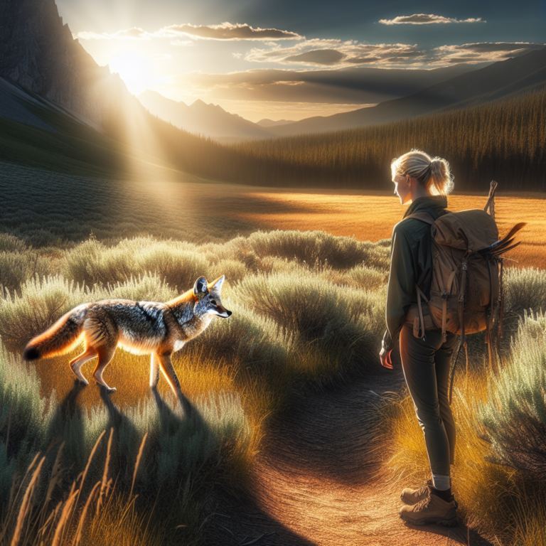 Why you should take care but not be afraid if you encounter a coyote