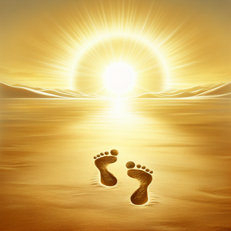 Walking in His Footsteps: Embracing the Love and Teachings of Jesus