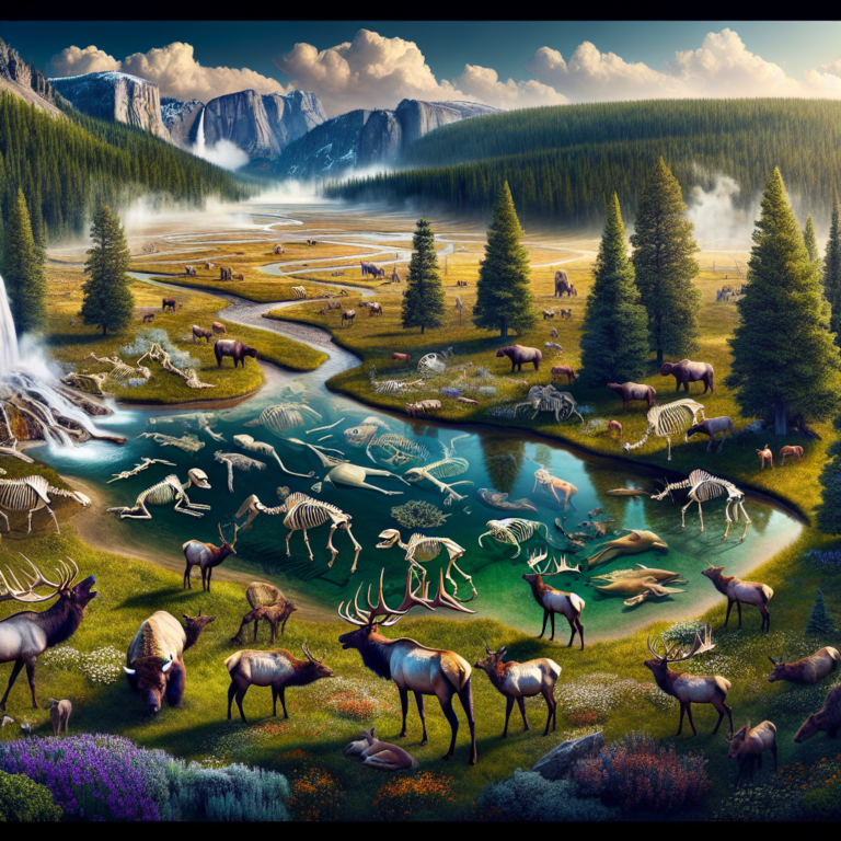 Yellowstone’s Remote ‘Animal Boneyard’ Is Where Elk And Other Animals Go To Die