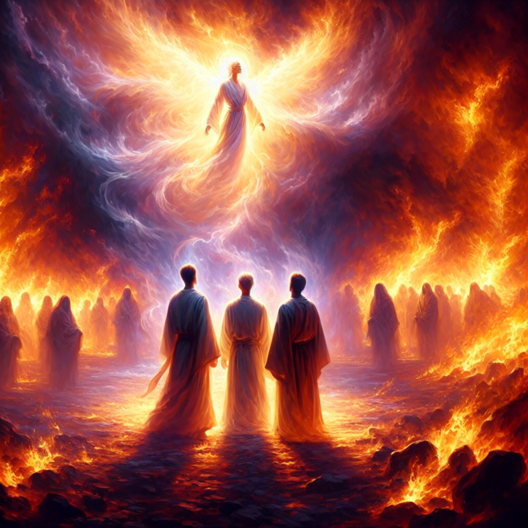 Amidst the Flames: The Divine Presence in Daniel 3:25
