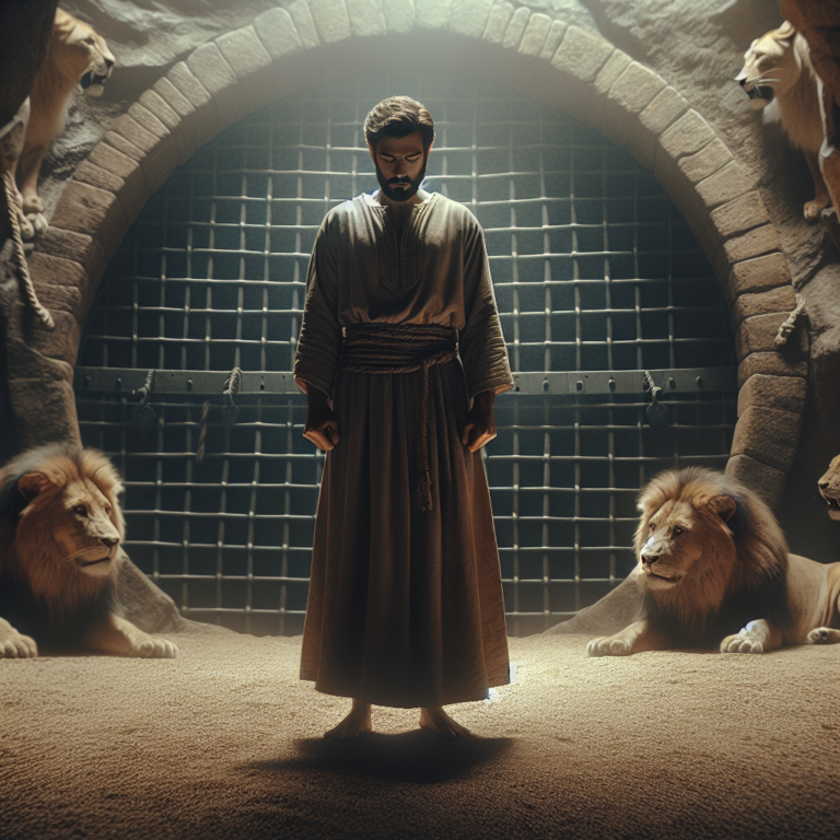 Unshaken Faith: Daniel’s Defiance in the Face of Adversity