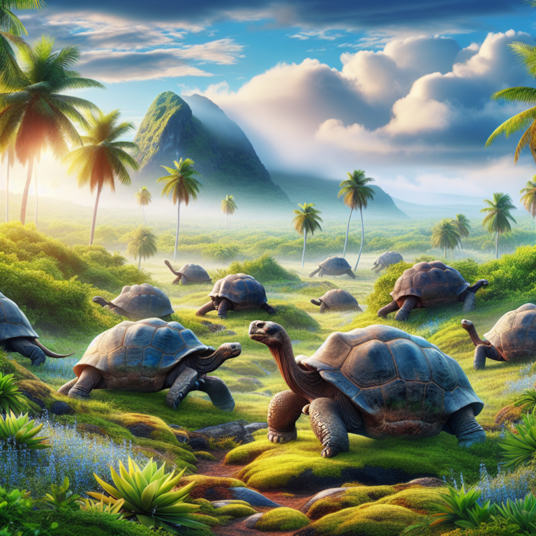 Giant tortoises reintroduced to a Galapagos island