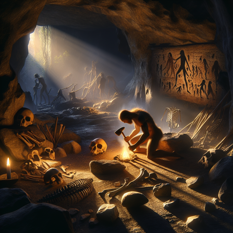 A 60,000-year-old clue to how humans first thought