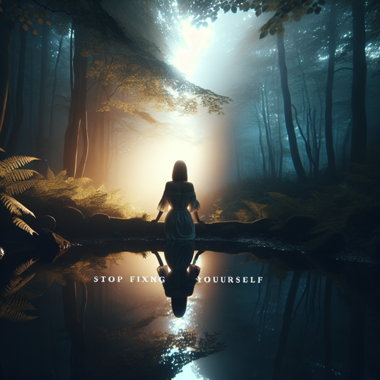 Embrace Wholeness: Trusting the Journey Over Self-Fixation