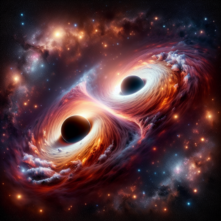First close pair of supermassive black holes detected – Phys.org