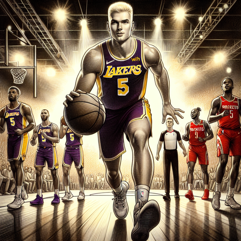 Rockets-Lakers Game 1: Luke Kennard steps up for short-handed L.A.