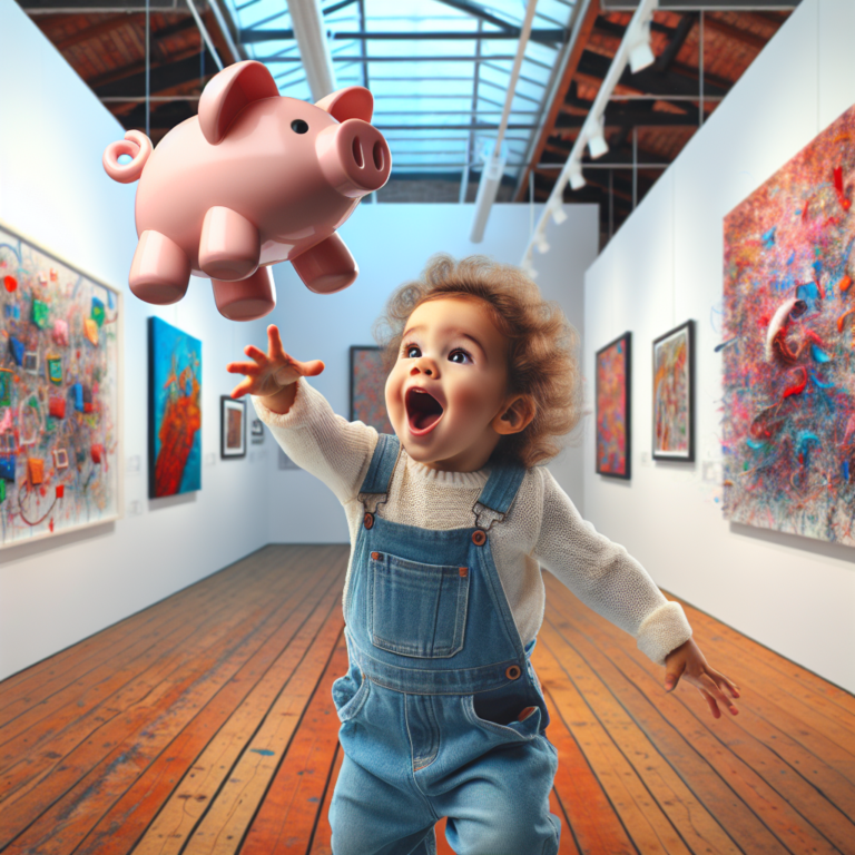 My toddler threw a toy pig at an artwork – and inspired this guide for small kids in galleries | Art and design