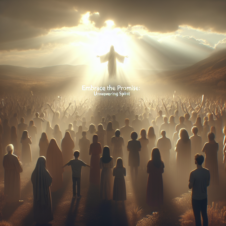 Embrace the Promise: Unwavering Spirit in Haggai 2:5