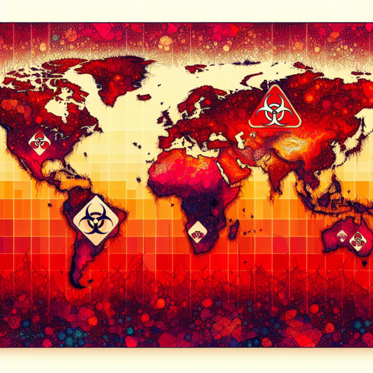 New deadly disease outbreak map flags “highly vulnerable” regions